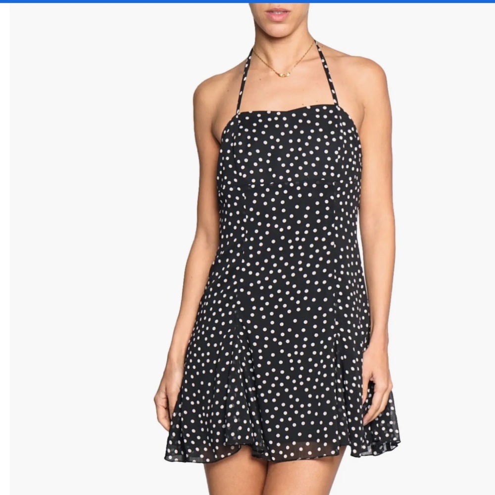 Black Polka Dot Dress